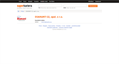 Desktop Screenshot of diamantcz.superkariera.cz