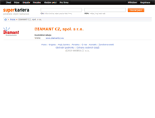 Tablet Screenshot of diamantcz.superkariera.cz