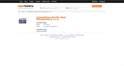 Desktop Screenshot of immobiliare.superkariera.cz