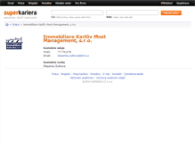 Tablet Screenshot of immobiliare.superkariera.cz