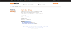 Desktop Screenshot of meritbau.superkariera.cz