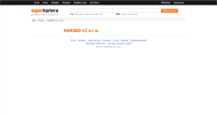 Desktop Screenshot of haribo.superkariera.cz