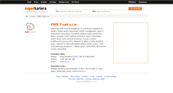 Desktop Screenshot of ewr-trust.superkariera.cz