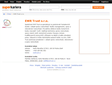 Tablet Screenshot of ewr-trust.superkariera.cz