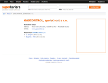 Tablet Screenshot of gascontrol.superkariera.cz