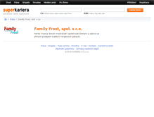 Tablet Screenshot of family-frost.superkariera.cz