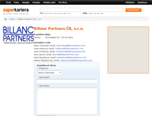 Tablet Screenshot of billancpartners.superkariera.cz