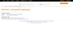 Desktop Screenshot of perseus.superkariera.cz