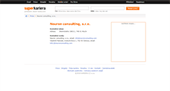 Desktop Screenshot of neuronconsulting.superkariera.cz
