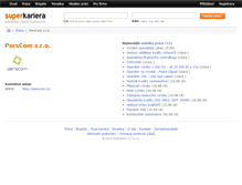 Tablet Screenshot of perscom.superkariera.cz