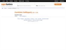 Tablet Screenshot of comgate.superkariera.cz